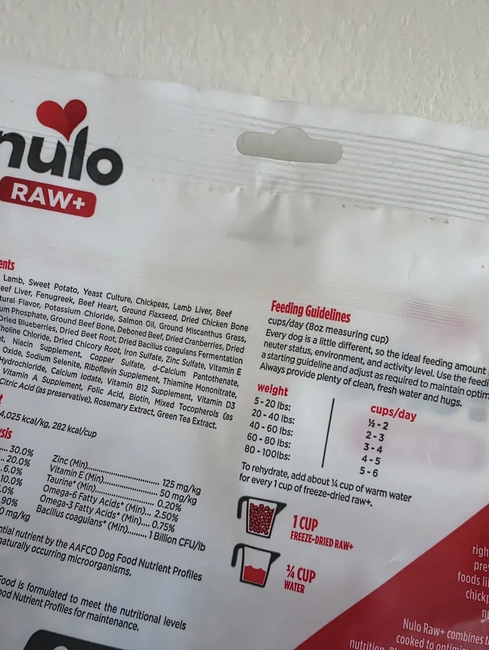 Nulo Raw+ Dog Food